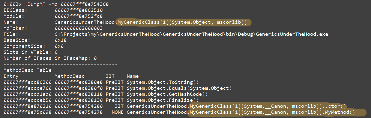 method-table-generic-object